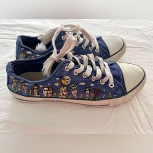 James Rizzi Fila Collabrative Chuck Taylor Inspired Streetwear Women’s 9 Men’s 7